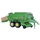 Prasa kostkująca John Deere 690 i 2 kostki słomy