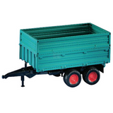 PRZYCZEPA TUPU TANDEM Z WYWROTKA